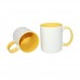 Inner Rim Color Mug(Yellow)